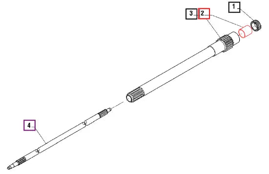 Mahindra Tractor Bush - 122179 006500476C1 Mahindra Direct Parts