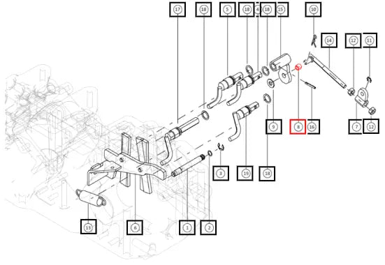 Mahindra Tractor Bush 8x8 007214005L1 Mahindra Direct Parts