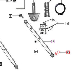 Mahindra Tractor Bush Lower Link 000704194R2 Mahindra Direct Parts