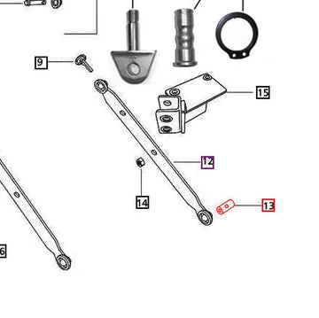 Mahindra Tractor Bush Lower Link 000704194R2 Mahindra Direct Parts