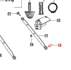 (Limited Availability) Mahindra Tractor Bush Lower Link 000704194R2