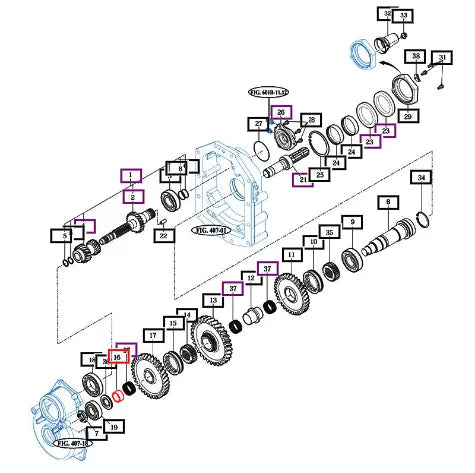 Mahindra Tractor Bush , 45x55x35 15892630040 Mahindra Direct Parts