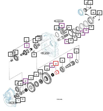 Mahindra Tractor Bush , 50x55x45.5 15872630070 Mahindra Direct Parts