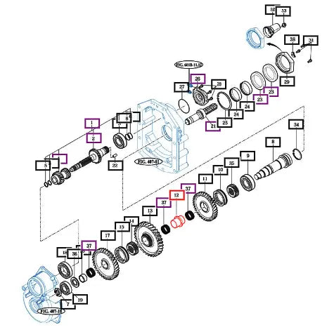 Mahindra Tractor Bush , 50x55x76 15892630070 Mahindra Direct Parts