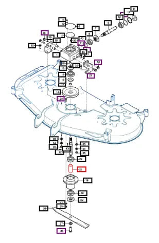 Mahindra Tractor Bush , Housing 94002000330 Mahindra Direct Parts
