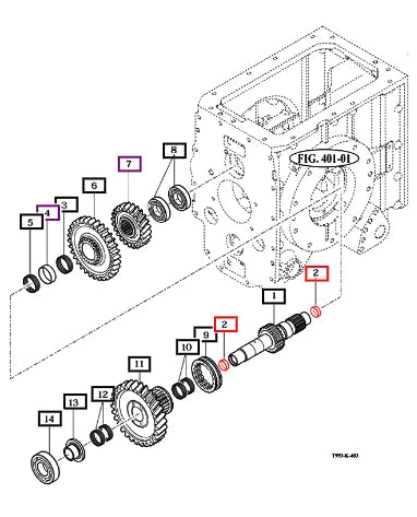 Mahindra Tractor Bush, 27x29x10 19022240051 Mahindra Direct Parts