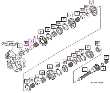 Mahindra Tractor Bush, 28x32x36 15992080030 Mahindra Direct Parts