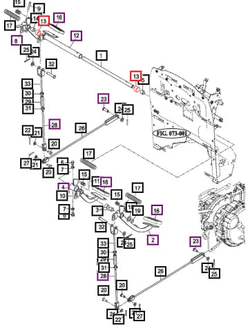Mahindra Tractor Bush, 30x34x20 15641320020 Mahindra Direct Parts