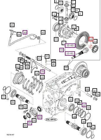 Mahindra Tractor Bush, 40x44x20 17973030030 Mahindra Direct Parts
