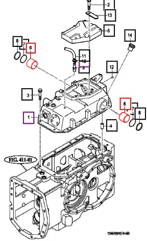 Mahindra Tractor Bush, 45x50x40 16705010020 Mahindra Direct Parts