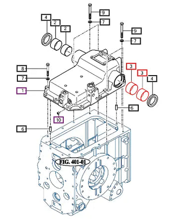 Mahindra Tractor Bush, 65x70x40 19025110040 Mahindra Direct Parts