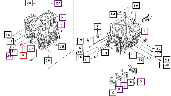 Mahindra Tractor Bush, Camshaft 31A0703100 Mahindra Direct Parts