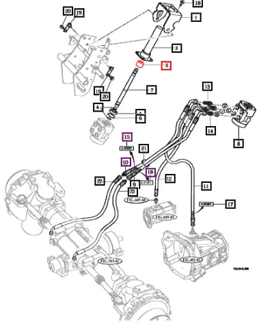 Mahindra Tractor Bush, Steering 14324060070 Mahindra Direct Parts