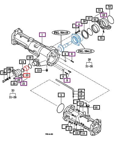 Mahindra Tractor Bush, (50x55x35) 17994361420 Mahindra Direct Parts