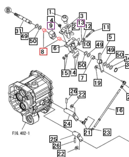 Mahindra Tractor Bushing 07961020150 Mahindra Direct Parts