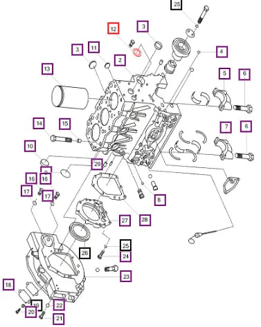 Mahindra Tractor Bushing 1002106DAA Mahindra Direct Parts