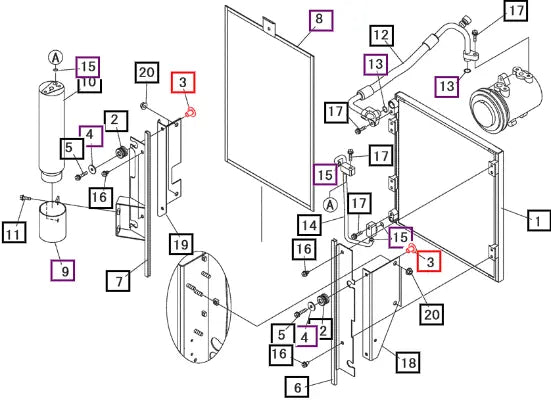Mahindra Tractor Bushing 35833965600 Mahindra Direct Parts
