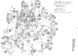 Mahindra Tractor Bushing AME008283 Mahindra