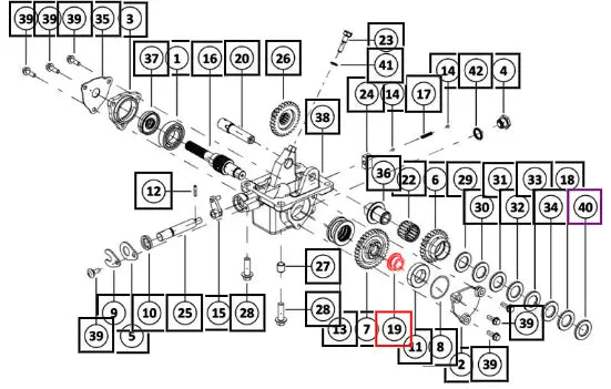 Mahindra Tractor Bushing Bearing 006522962N01 Mahindra Direct Parts