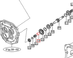 Mahindra Tractor Bushing (28x32x31) 15602080093