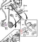 Mahindra Tractor C Clip V7051400350 Mahindra