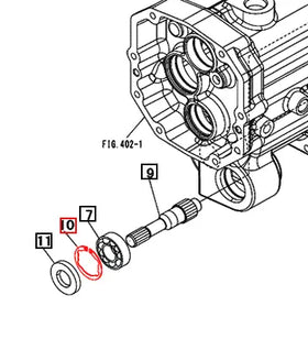 Mahindra Tractor C-Ring 52mm 07410005201 Mahindra Direct Parts