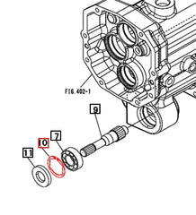 Mahindra Tractor C-Ring 52mm 07410005201
