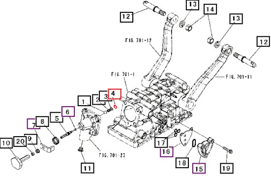 Mahindra Tractor C-Ring Dia. 15 07410001500 Mahindra Direct Parts