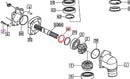 Mahindra Tractor C-Ring Hole 80 V7051400800 Mahindra Direct Parts