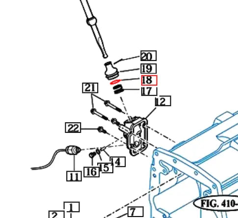 Mahindra Tractor C-Ring V7051400320 Mahindra Direct Parts
