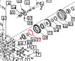 (Sold Out) Mahindra Tractor C-ring 07410006201