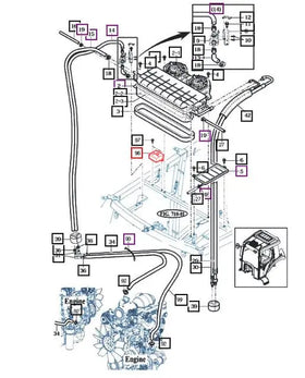 Mahindra Tractor Cab Relay Box Assembly 14527070072 Mahindra Direct Parts