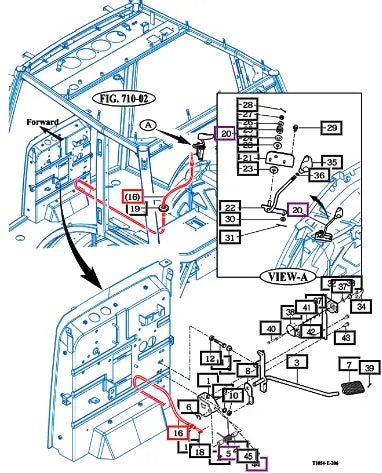 Mahindra Tractor Cable Assy, Hand Throttle 19027553201 Mahindra Direct Parts