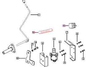 Mahindra Tractor Cable Clip 003070930R2 Mahindra Direct Parts