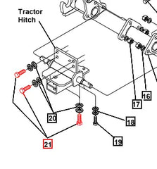 Mahindra Tractor Cap Screw KMW05692147