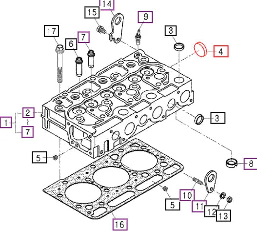 Mahindra Tractor Cap Sealing 1522103493 Mahindra Direct Parts