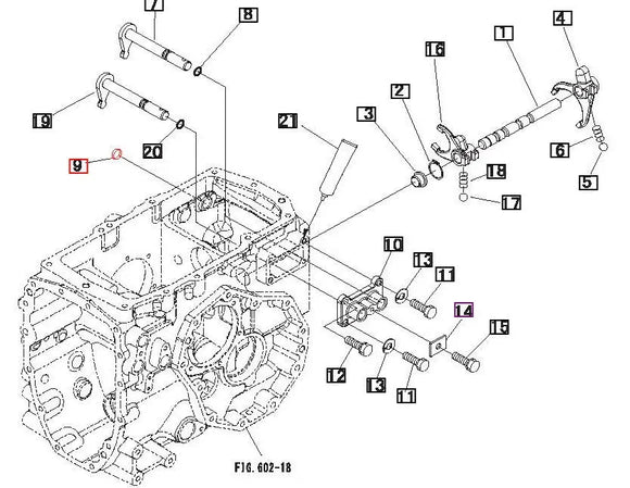 Mahindra Tractor Cap, Plug, Seal  Rear Housing / Shifter Housing 08340016050 Mahindra