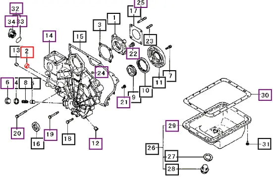 Mahindra Tractor Cap, Sealing MM432235 Mahindra Direct Parts