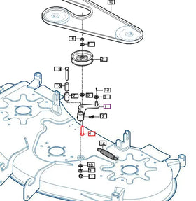 Mahindra Tractor Carriage Bolt 94002000170 Mahindra Direct Parts
