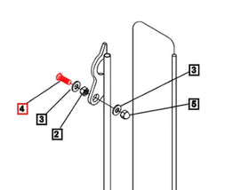 Mahindra Tractor Carriage Bolt KMW05461042 Mahindra Direct Parts