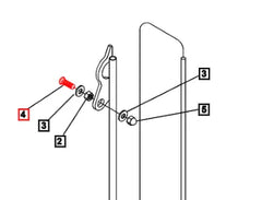 Mahindra Tractor Carriage Bolt KMW05461042