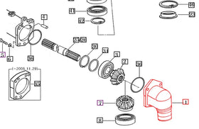 Mahindra Tractor Case Final Drive 16704340010M Mahindra Direct Parts