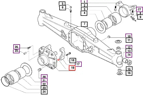 Mahindra Tractor Centering Bush 006500351C1 Mahindra Direct Parts