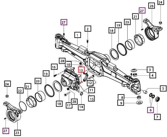 Mahindra Tractor Centering Bush 006514790U1 Mahindra Direct Parts