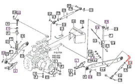 Mahindra Tractor Chain Stabilizer Link, 3 Point Arm Side Mahindra