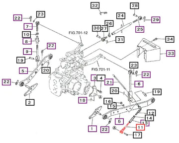 Mahindra Tractor Chain, A 19633017000 Mahindra Direct Parts
