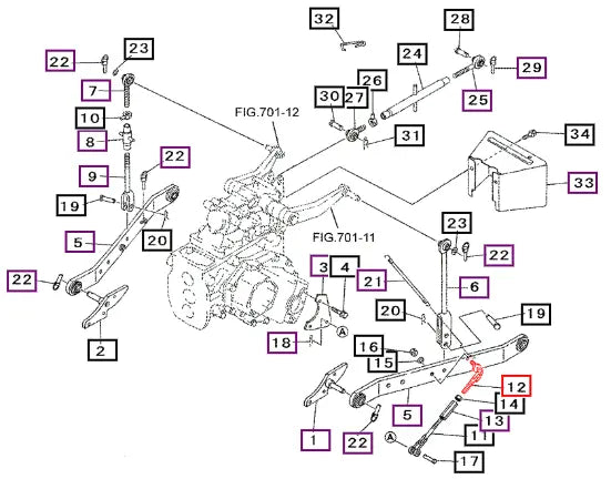 Mahindra Tractor Chain, B 19633018000 Mahindra Direct Parts