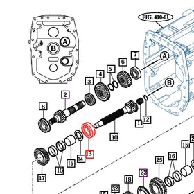 Mahindra Tractor Change Gear Bearing V6261100309 Mahindra Direct Parts
