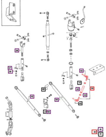 Mahindra Tractor Check Chain Cpte (Single Loop 001232058R91 Mahindra Direct Parts