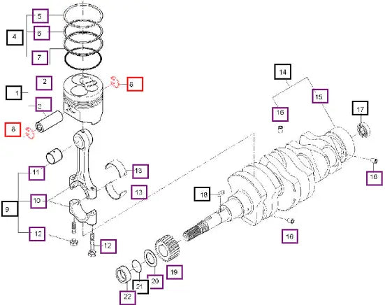 Mahindra Tractor Cir-clip E520521331 Mahindra Direct Parts